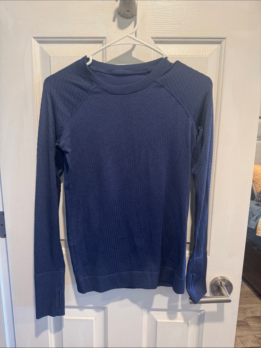 Lululemon Navy Long-Sleeve Sweater size 8